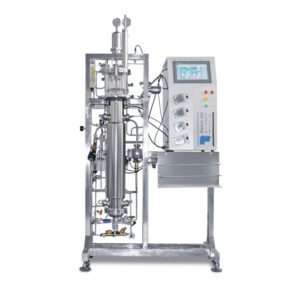 10L On-site sterilization airlift glass fermenter system