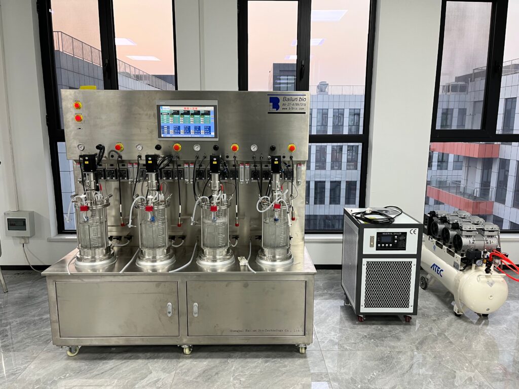 5L quadruple metabolic flow fully automatic bioreactor system