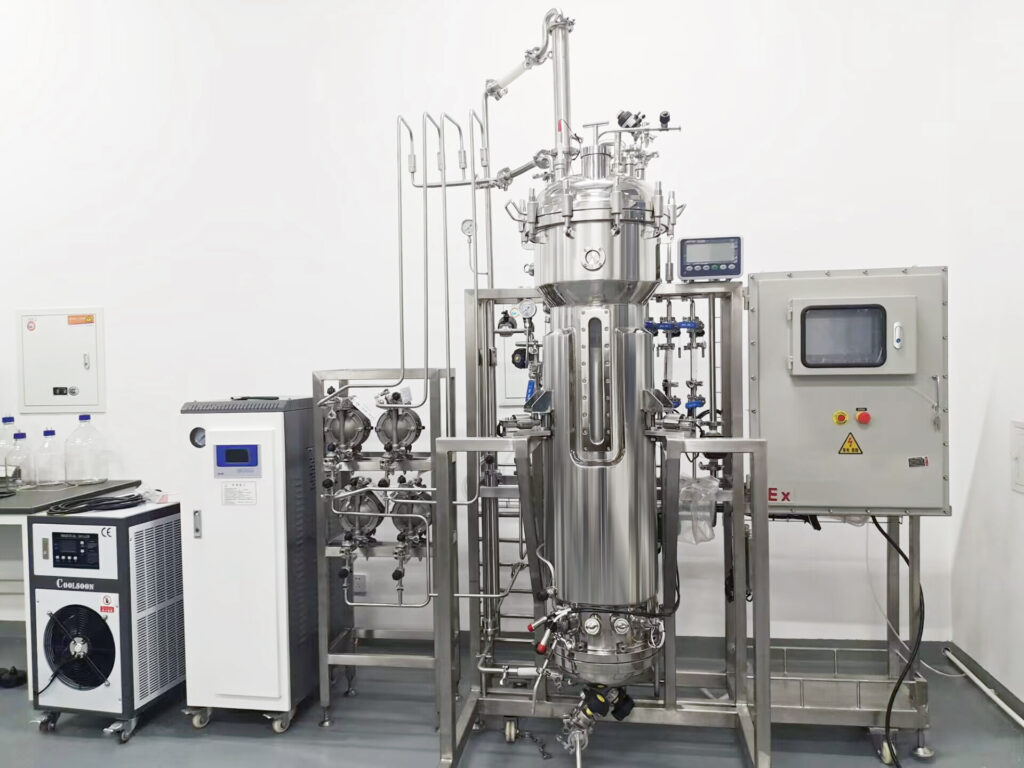 airlift mixing stainless steel bioreactor airlift fermenter