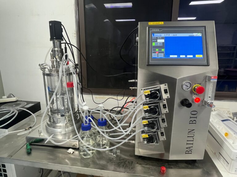 glass fermneter photo bioreactor equipment