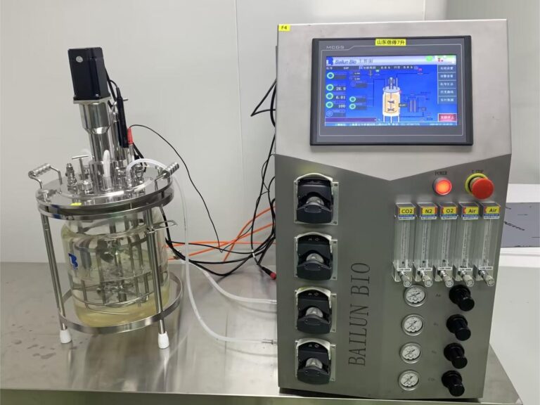 glass bioreactors for laboratory