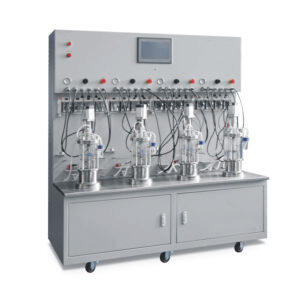 mechanical stirring glass bioreactor
